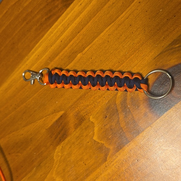 Handmade Collegiate Paracord Keychains - Picture 2 of 3